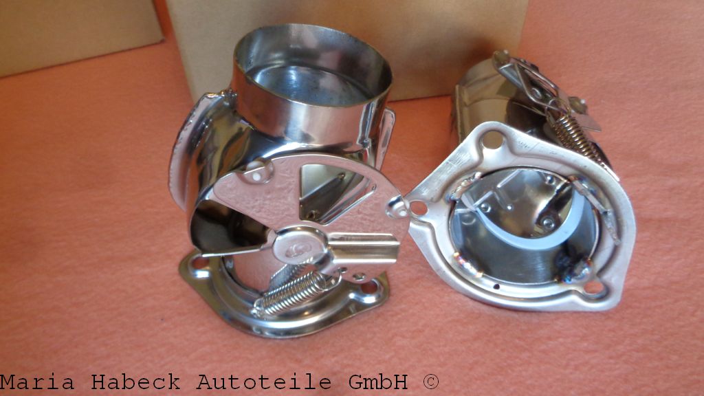 Stilcars Heizklappen -Set  Porsche 911 Edelstahl  kurz 65-83 Stilcars Heizklappen -Set  Porsche 911 Edelstahl  kurz 65-83