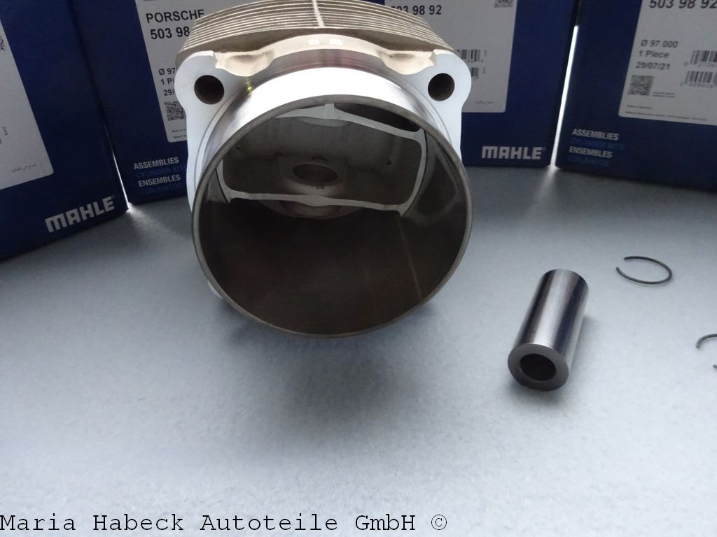 Set of 6 pcs. Mahle piston and cylinder assy  for 964 Turbo 5039892  93010395409 Set of 6 pcs. Mahle piston and cylinder assy  for 964 Turbo 5039892  93010395409