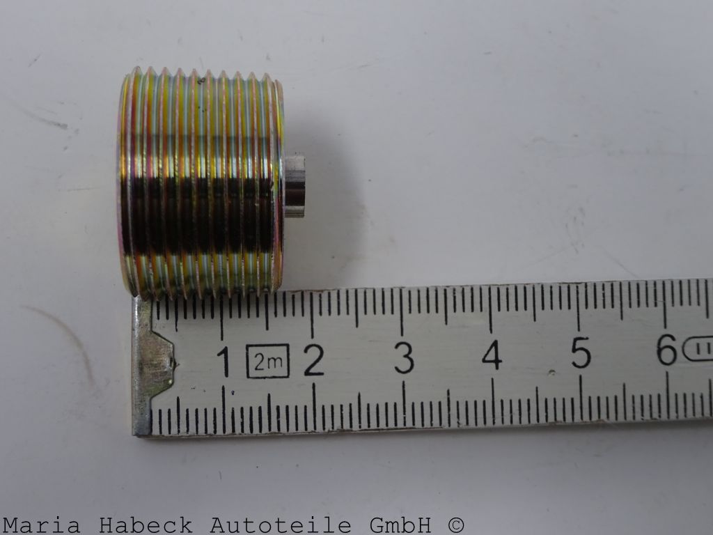HT Verschlussschraube Getriebe m Magnet  Porsche 356  911  914  928  99906402002