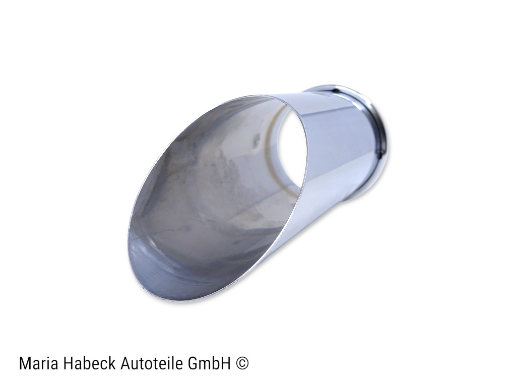 JP Blende in Chrom f. Endtopf  für Porsche 911 Bj. 64-73 / 914   90111124501