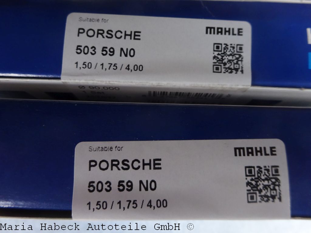 Mahle piston ring set 911 2.7 year 74-77  503 59 N0 Mahle piston ring set 911 2.7 year 74-77  503 59 N0