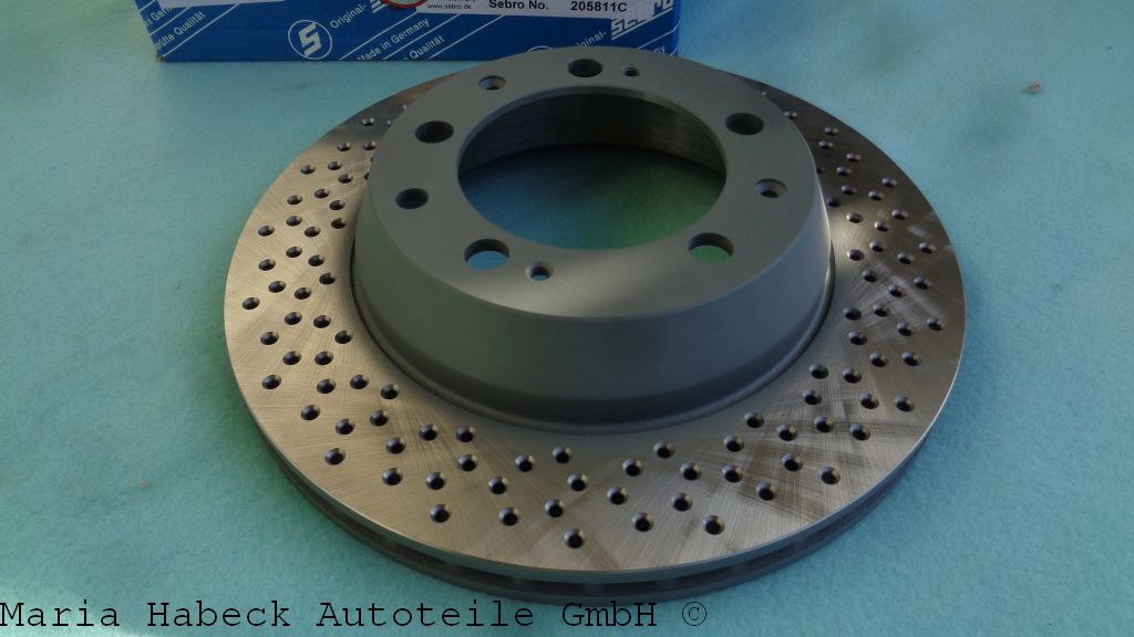 Sebro Bremsscheibe Porsche 993 Hinterachse   205811C     99335204102 Sebro Bremsscheibe Porsche 993 Hinterachse   205811C     99335204102