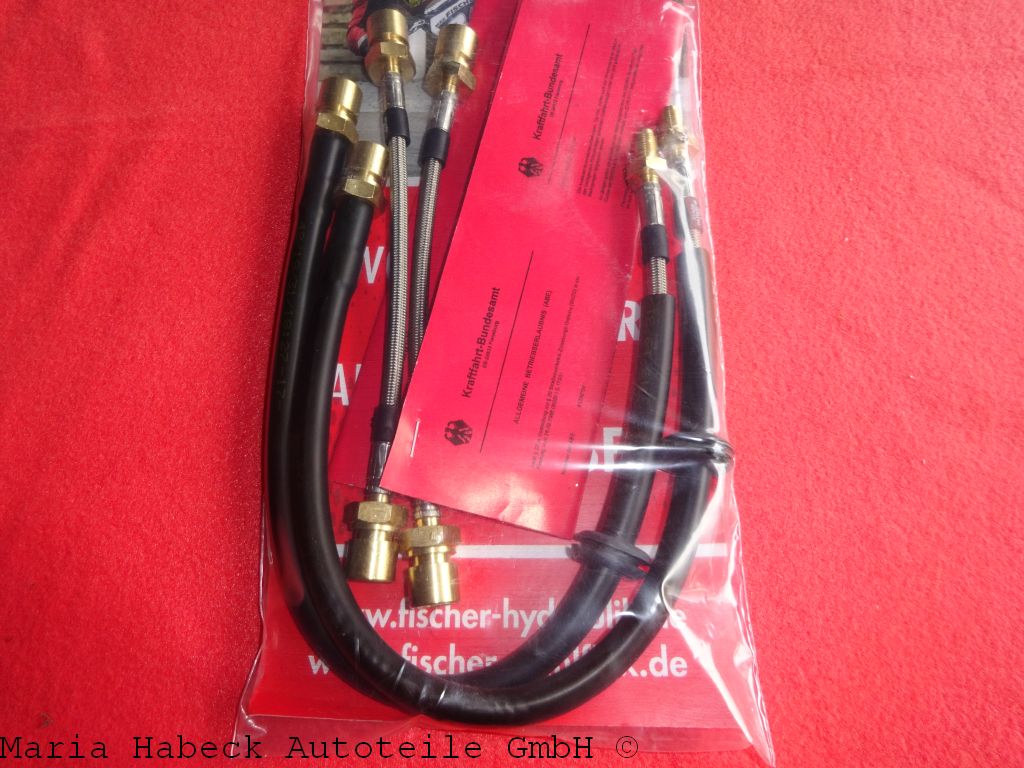 Braided Steel Brake Hose Set 968    PO112-4 Braided Steel Brake Hose Set 968    PO112-4