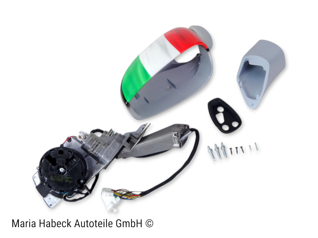 Ferrari Türspiegel links mit Tricolore Fahne NOS  Ferrari 458  70002195