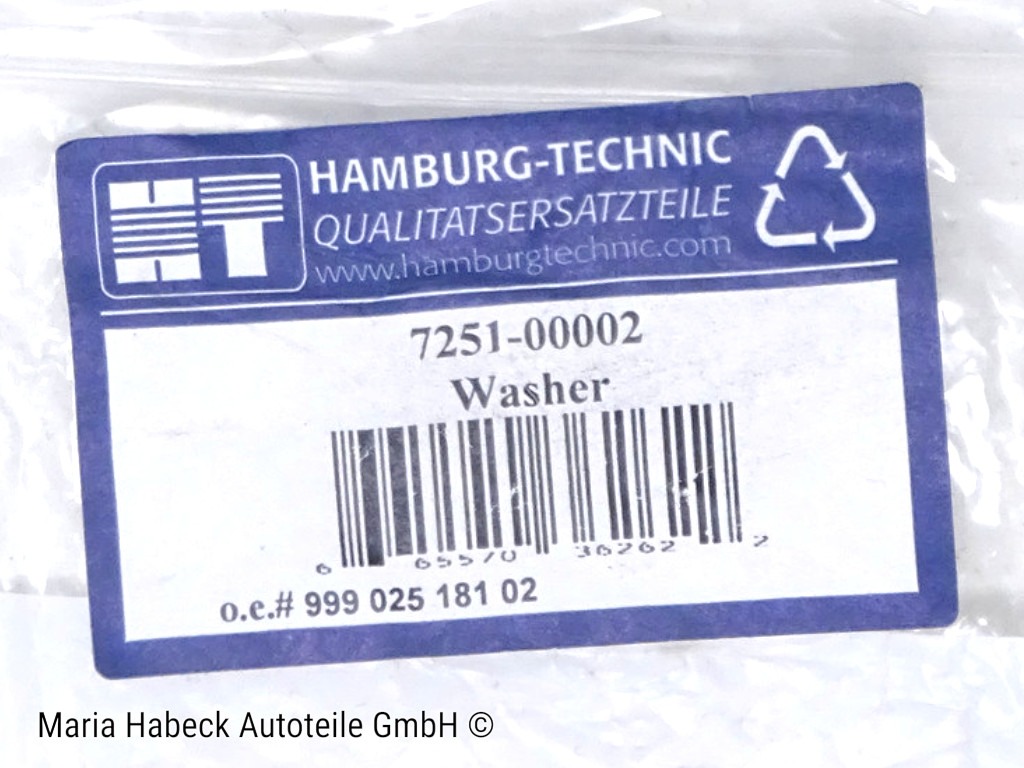 HT Scheiben  für Getriebelager außen SET 2  Porsche  964  / 993   99902518102
