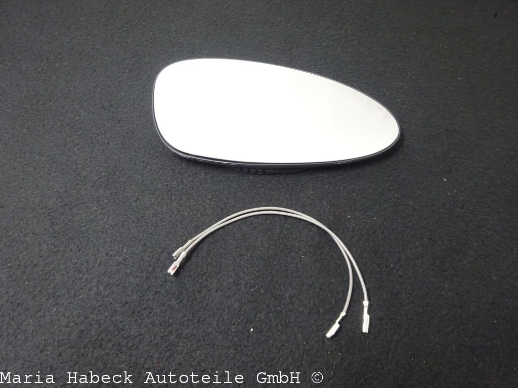 HT exterior mirror glass electr. adjustable and heated right 928/964/993
