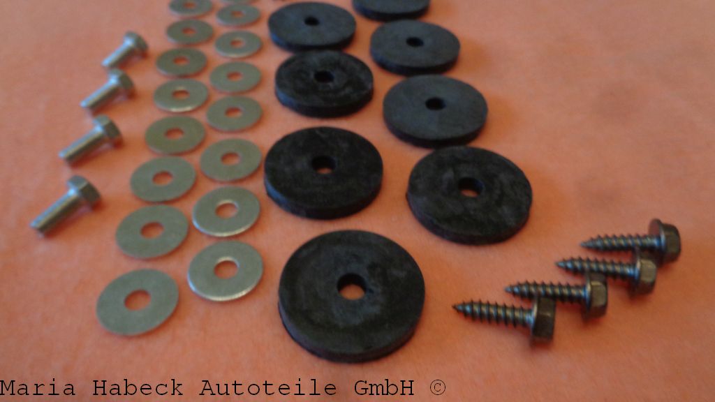 Stilcars front licence plate holder Porsche 911/ 912 complete 90170105124