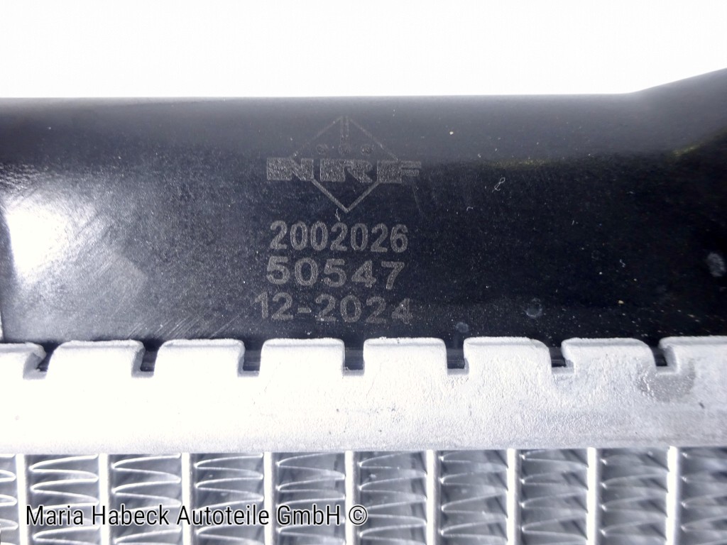 NRF Wasserkühler Mitte  für Porsche 997 / 996 / 986 S 3,2L  99610603751