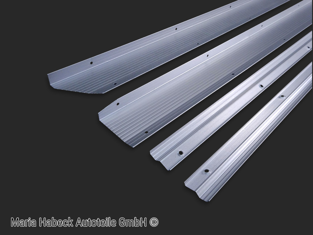S-Trim Einstiegsleisten ALU SET  Porsche 911 Bj. 69-73  90155111550 90155111650