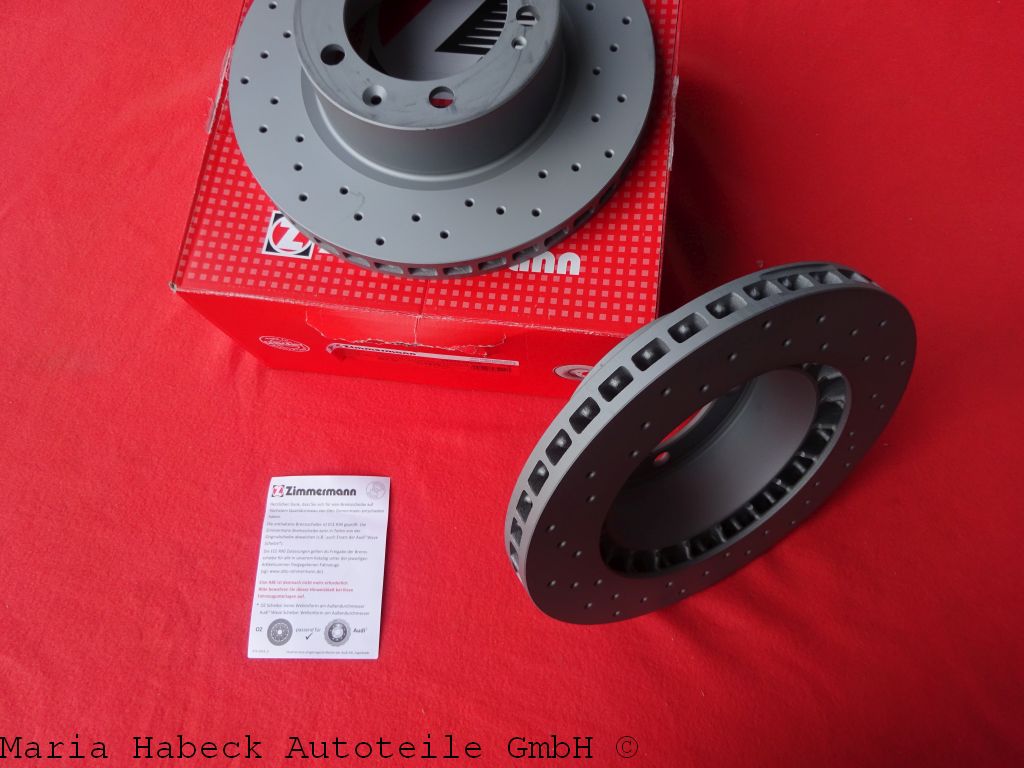 Zimmermann Brake Disc Porsche 964 VA C2/C4 Sport 460.1519.52 96435104106 Zimmermann Brake Disc Porsche 964 VA C2/C4 Sport 460.1519.52 96435104106