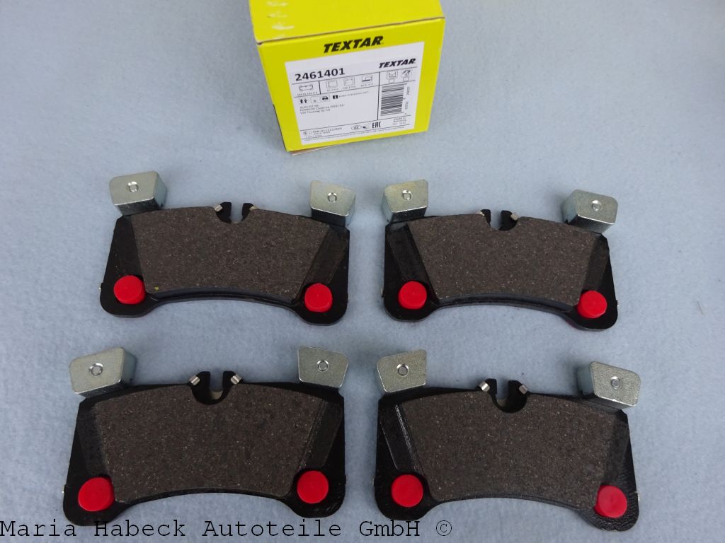 Textar brake pad repair kit RA  for Porsche Cayenne 9PA  2461401  95535293961 Textar brake pad repair kit RA  for Porsche Cayenne 9PA  2461401  95535293961