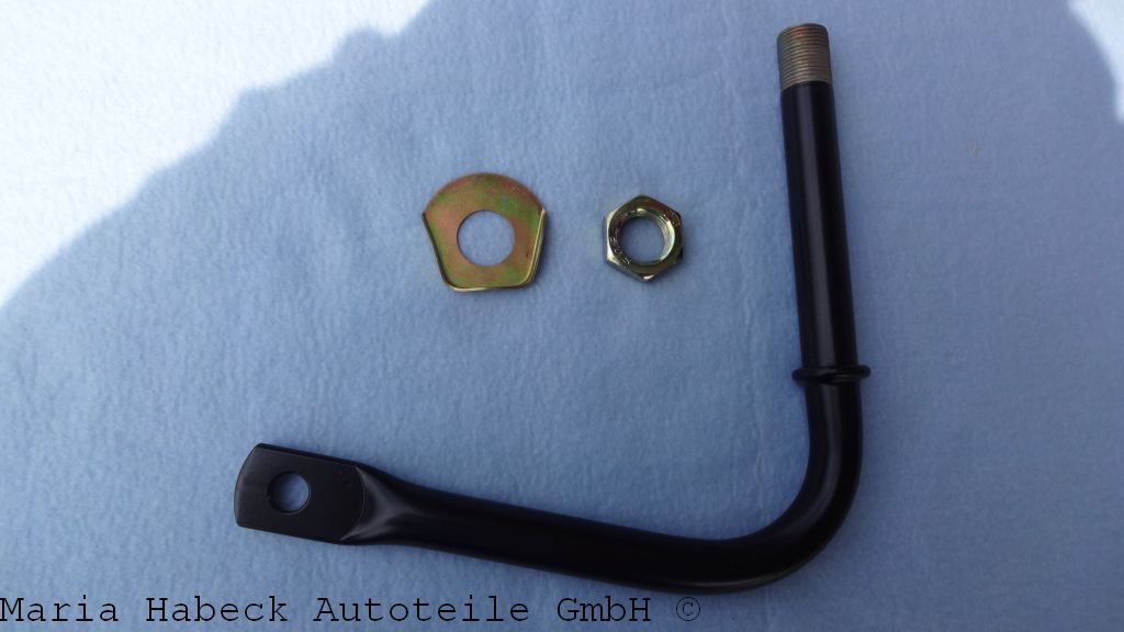 Noel Stützrohr für Heckecken 69-73 kpl. mit Blech und Mutter