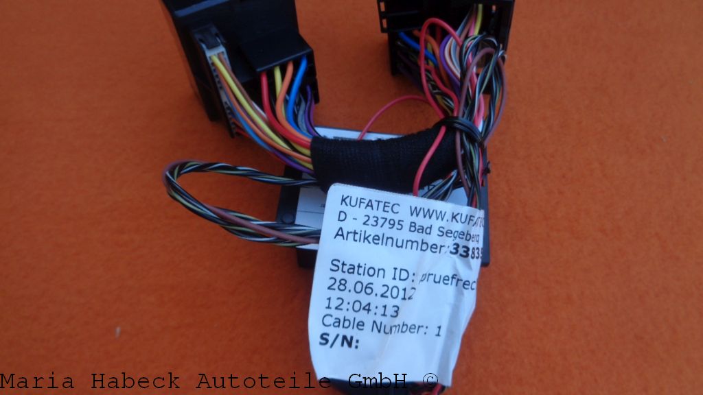 Kufatec 33835 Video in Motion for VW MFD2 TV Free RNS 510.810 MFD3 Bentley