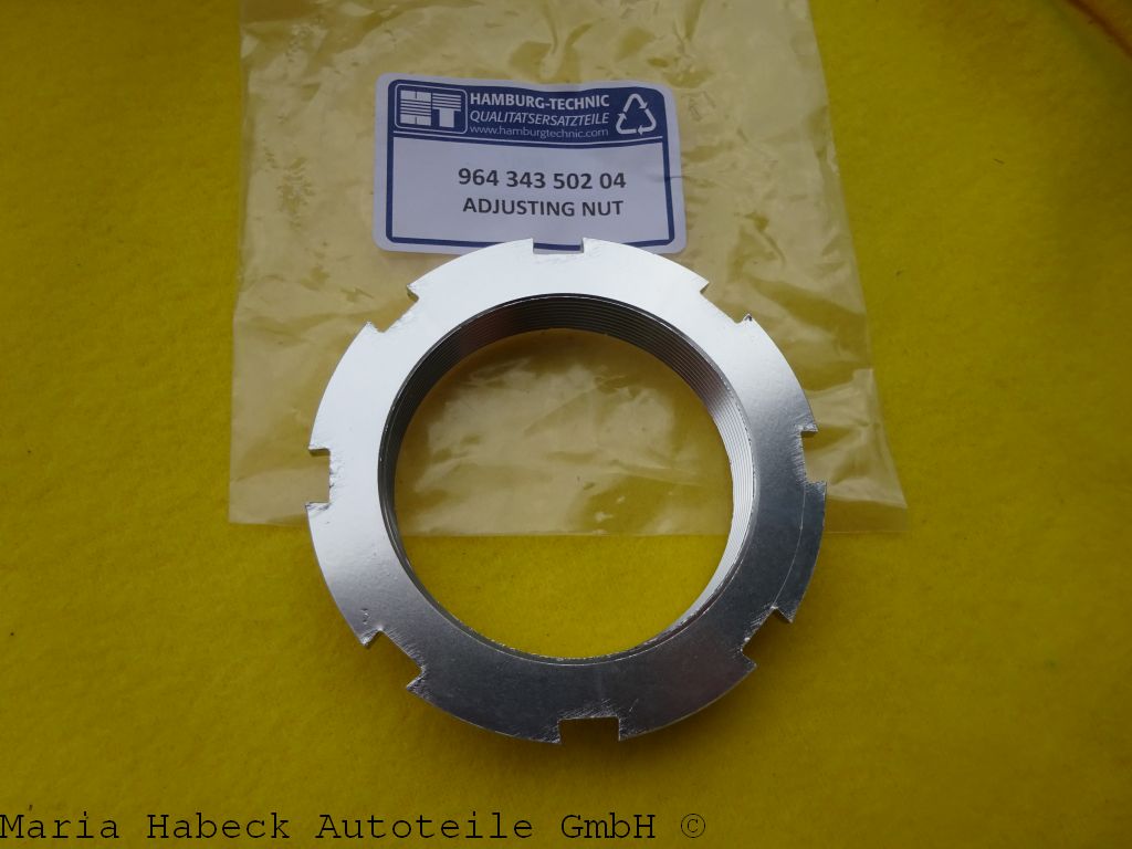 HT Verstellmutter für Dämpfer 964 / 993 VA   964 343 502 04