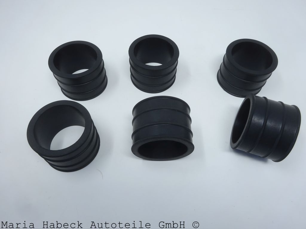 Luftfiltergehäuse Verbindungsmuffem SET 6  Porsche 911  3,0 SC    92811015801