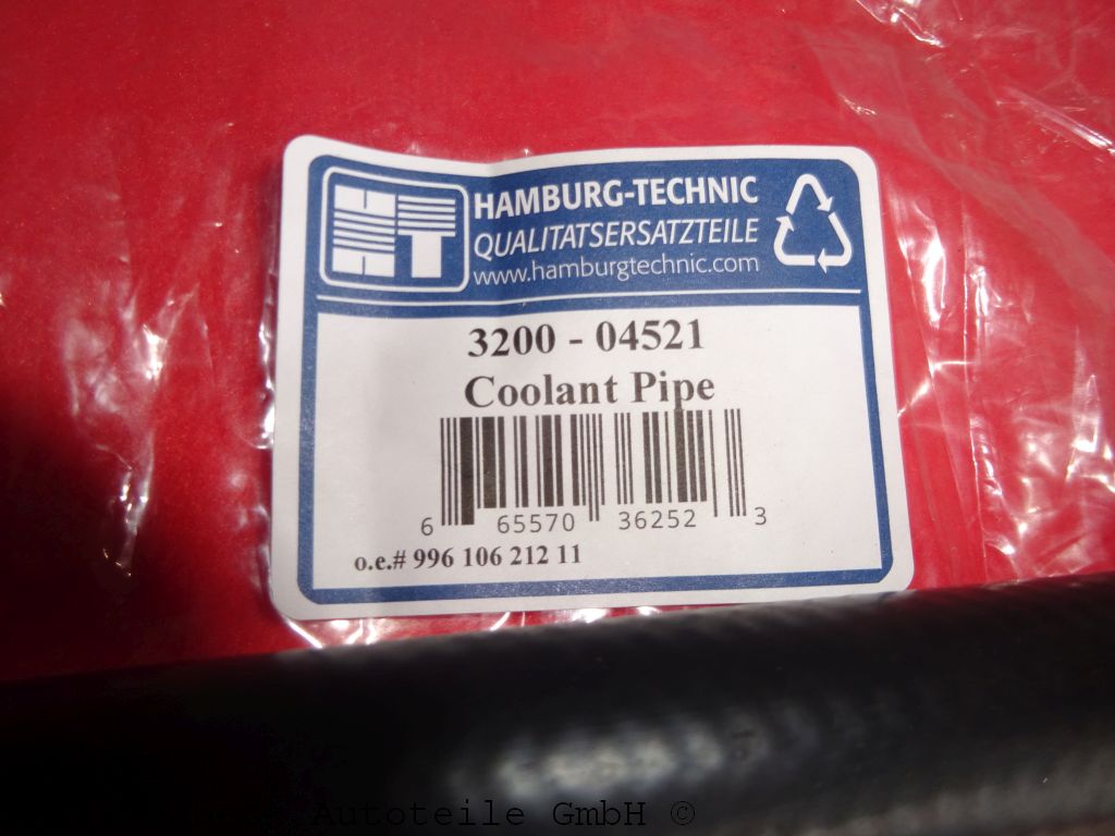HT Cooling water hose Porsche 986 Boxster 987 Boxster Cayman 99610621211 HT Cooling water hose Porsche 986 Boxster 987 Boxster Cayman 99610621211