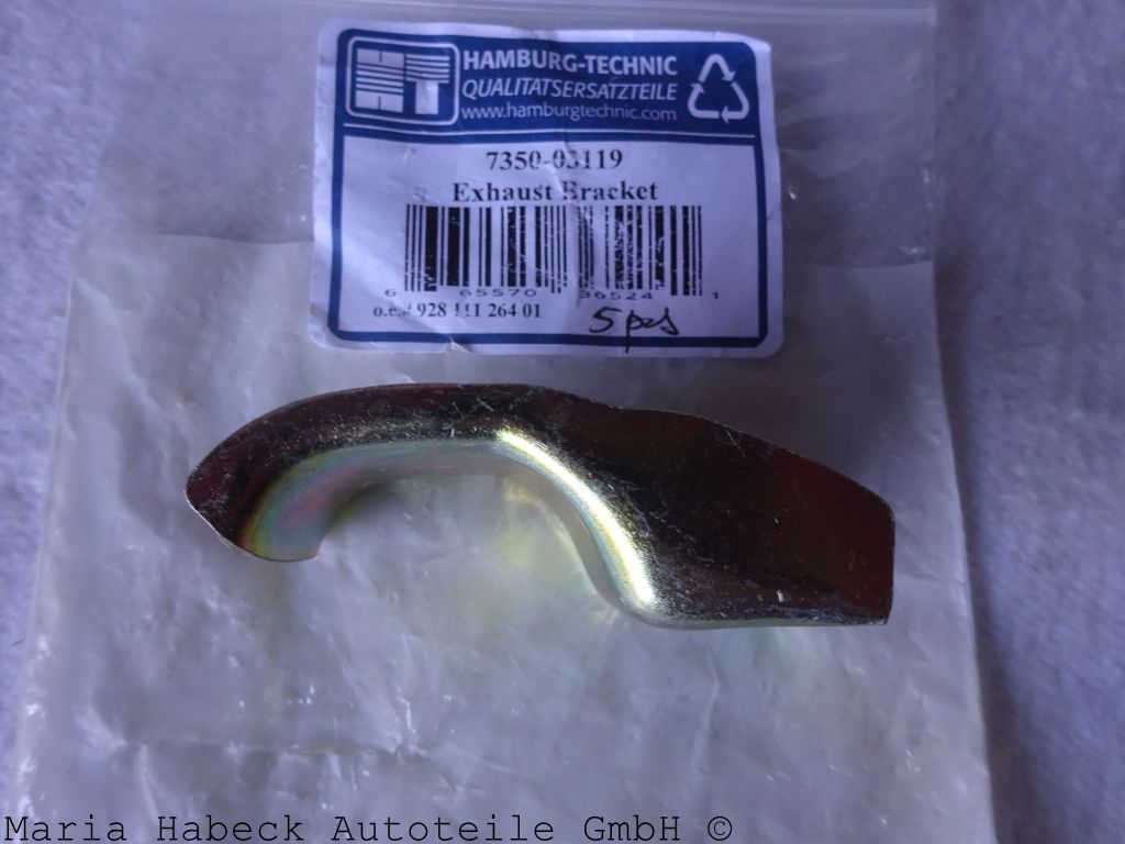 HT Haken für Vorschalldämpfer / Endschalldämpfer  Porsche 928   92811126401
