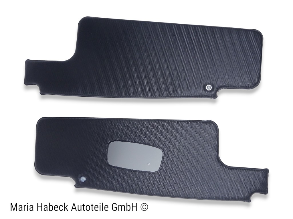 S-Tim rSonnenblenden SET schwarz  Porsch  911  65 - 68  90173130121  90173130221