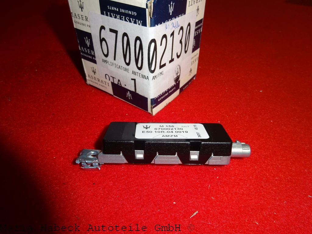 Antennenverstärker 670002130 passend für Maserati QTP Ghibli Levante