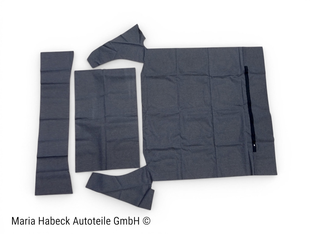 JP Innenhimmel schwarz mit Schiebedach  Porsche 356  1689501210  64455550106