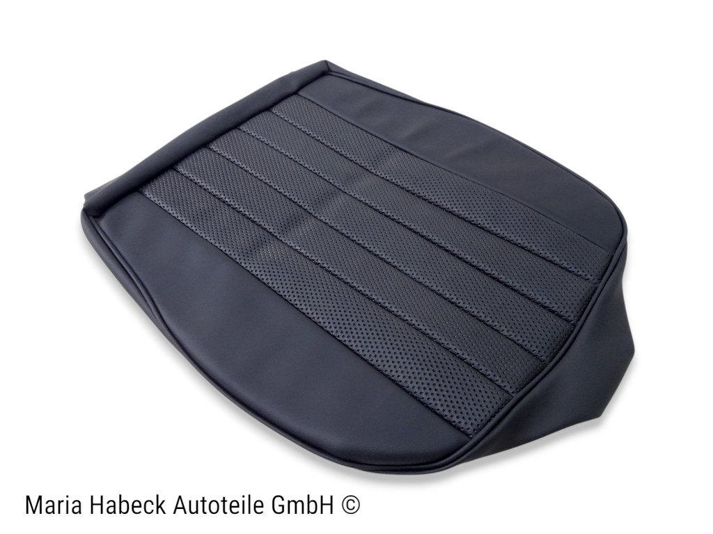 S-Trim Sitzbezug Vinyl Flechtnarbe schwarz Porsche 911/912 Bj. 66-73 90152100110