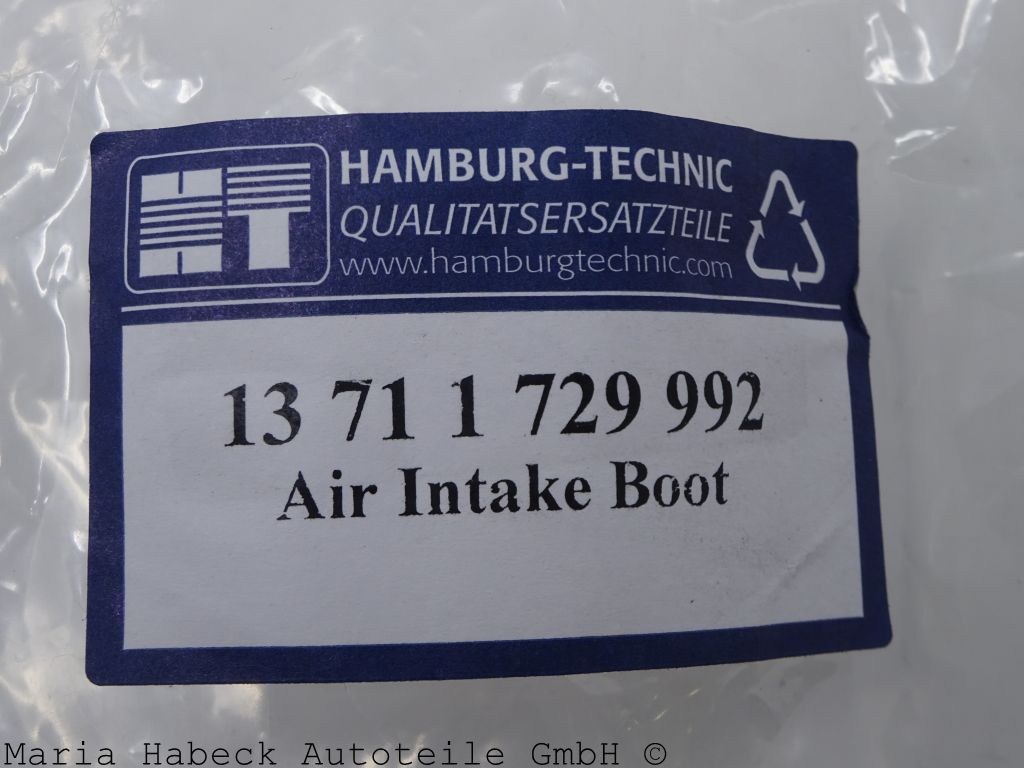 HT Faltenbalg  Luftansaugschlauch Luftfilter  für BMW 8er E31  13711729992