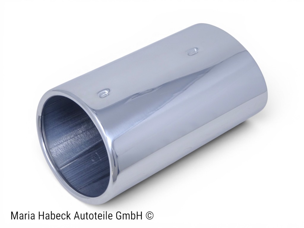 JP Endrohr Auspuffblende polierter Edelstahl  für Porsche 924S / 944  92.490SKI