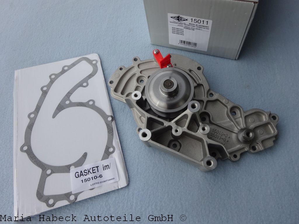 Water pump Geba 928 4,5 S year 78-86 15011
