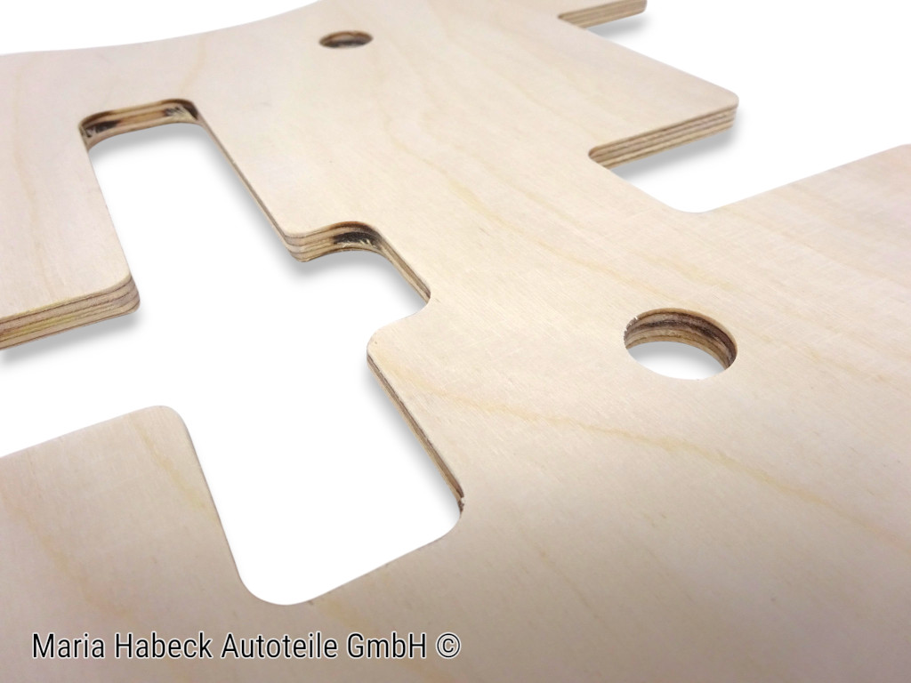 HT Bodenbrett Pedalbrett Holz  für Porsche 964 / 993 Bj. 89-98  99355106300