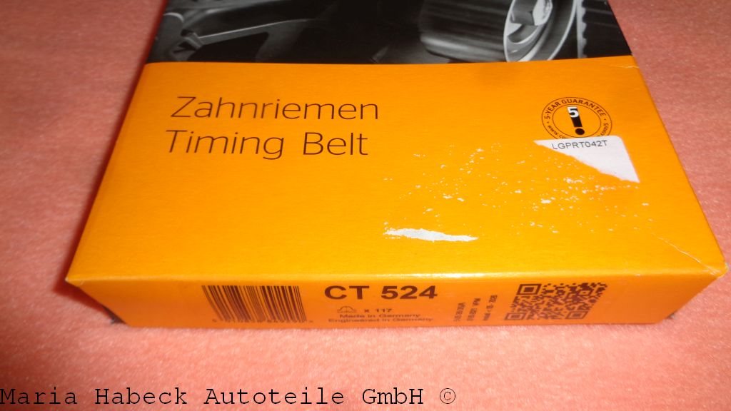 Conti timing belt Porsche 924 S 944 944 Turbo CT 524 94410515704 Conti timing belt Porsche 924 S 944 944 Turbo CT 524 94410515704