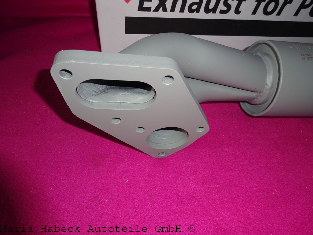 JP Front muffler OE gray with TÜV 92.100