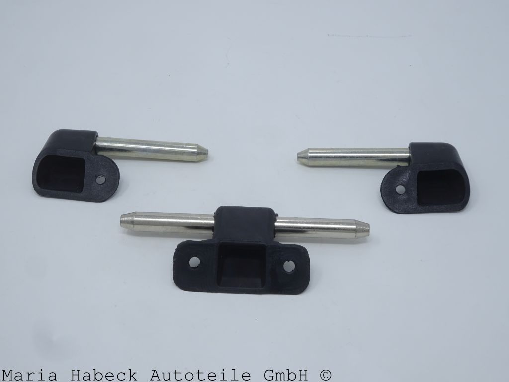 S-Trim Sonnenblenden Halter SET 3 Stck  für Porsche 914  91473132710 90173132441