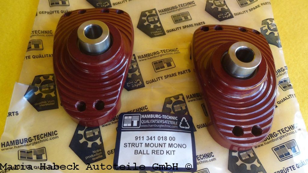 HT Federbeinlager / Domlager SET  Sport RED / KIT