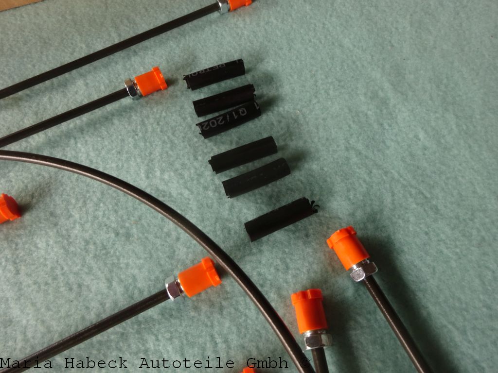 JP brake line 2-circuit set with 10 lines  for Porsche 911 year 71-73  EQ698005