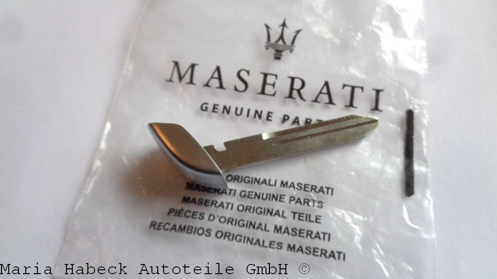 Maserati Schlüssel Satin Chrom   670013664