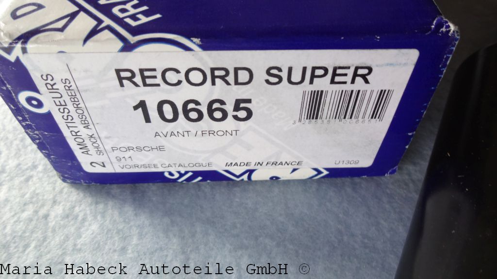 Record dampers set oil pressure 911 / 912 year 65-68 front   10665