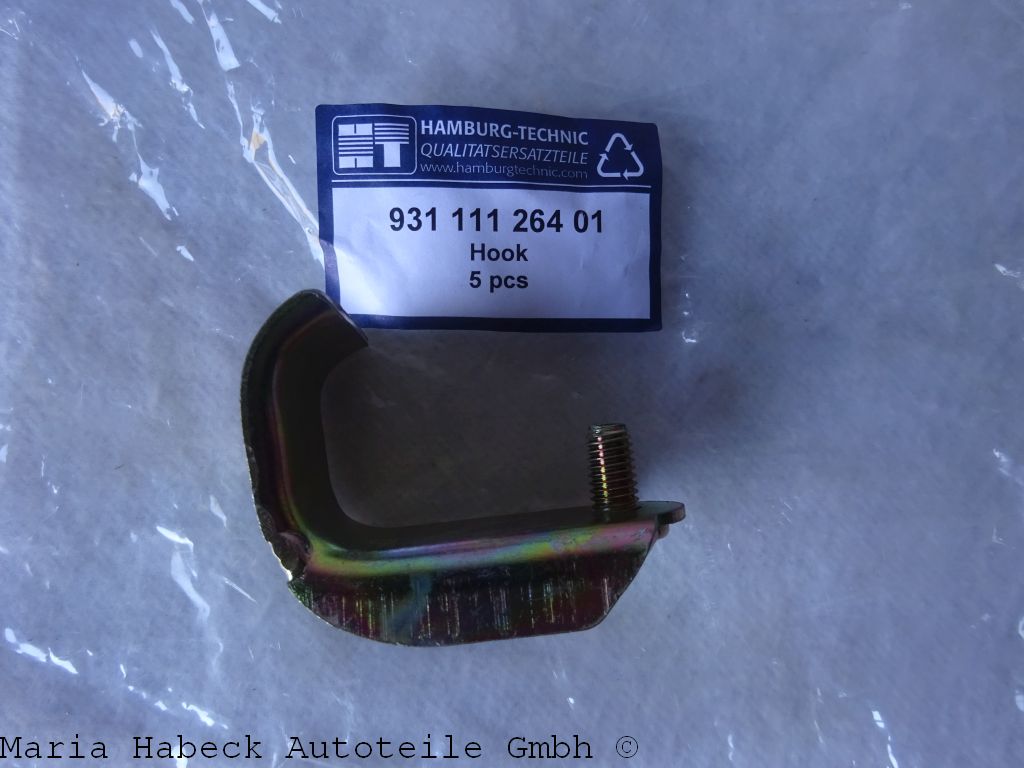 HT Mounting hook for rear silencer  for Porsche 924 / 944 / 944 S2  93111126401