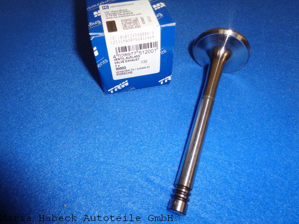 TRW exhaust valve 924S / 944 / 928S 30002/928 105 410 04 TRW exhaust valve 924S / 944 / 928S 30002/928 105 410 04