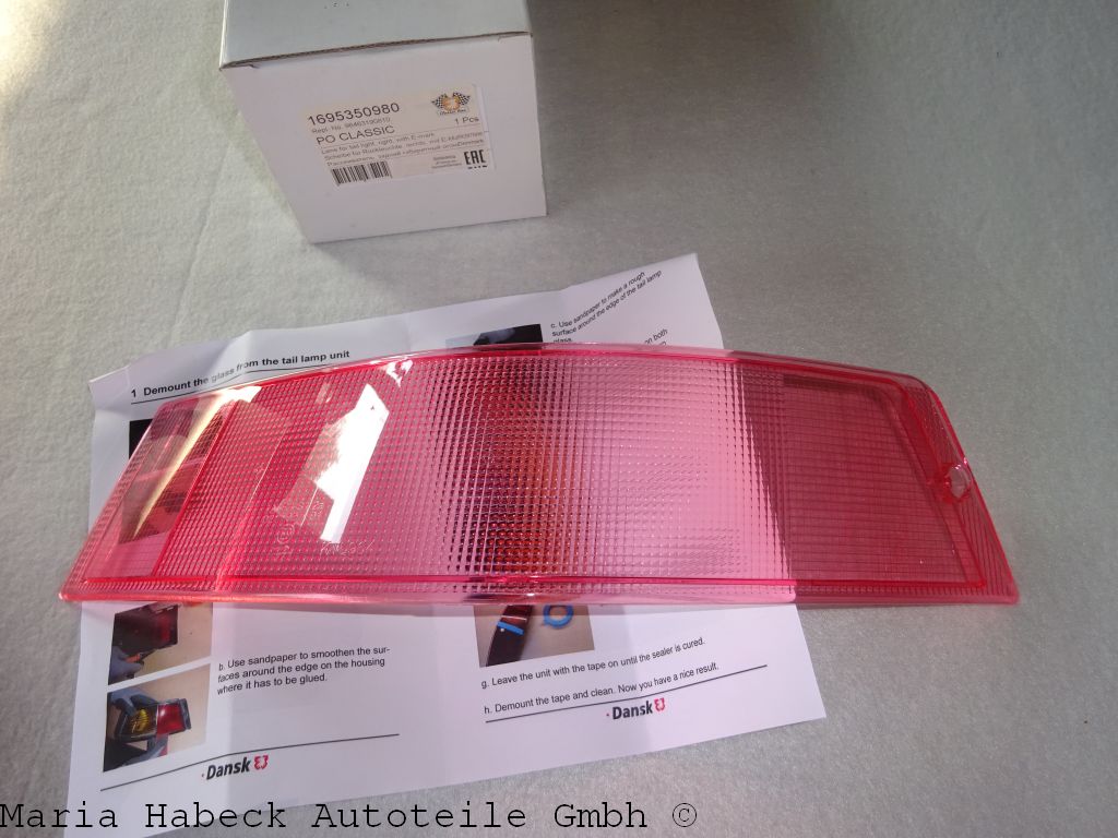 Replacement glass rear right 964  years 89-94   1695300880