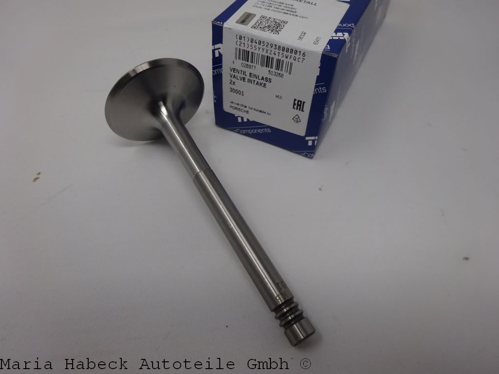TRW Einlassventil Porsche 924S / 944 / 928S   30001 /    92810540902