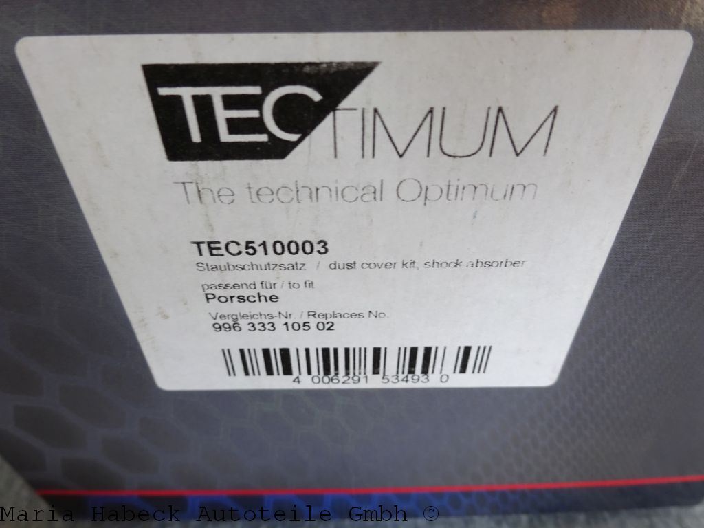 Tectimum dust protection kit shock absorber Porsche 996 / 997 HA TEC510003 99633