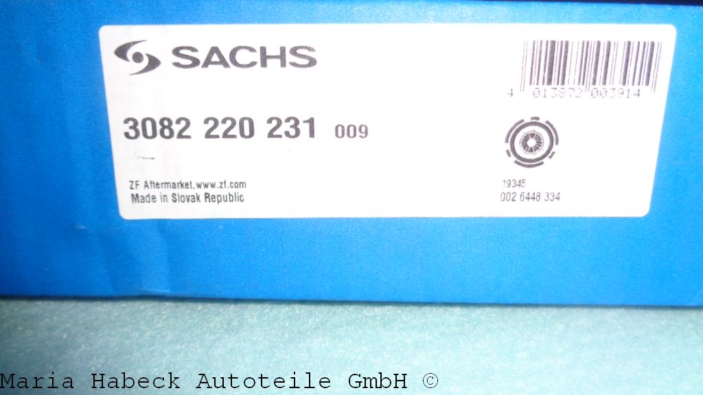 Sachs Druckplatte Porsche 912  90PS   3082220231   61611601900 Sachs Druckplatte Porsche 912  90PS   3082220231   61611601900