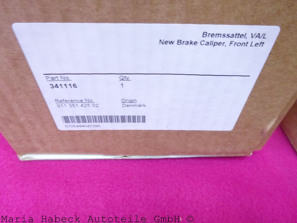 CPS-B Bremssattel SET Vorderachse  rechts / links  Porsche 911  2,7 + 3,0 SC