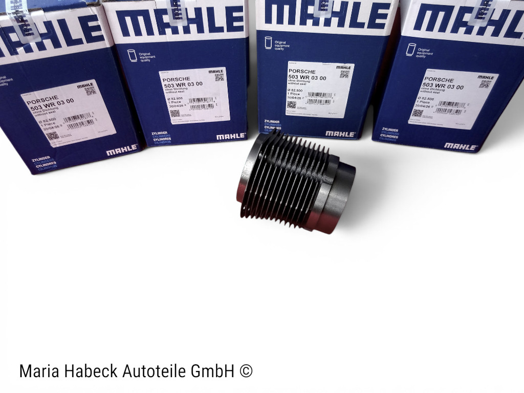 Mahle Zylinder SET 4   Porsche  356 Super 75   503WR03   61610410400