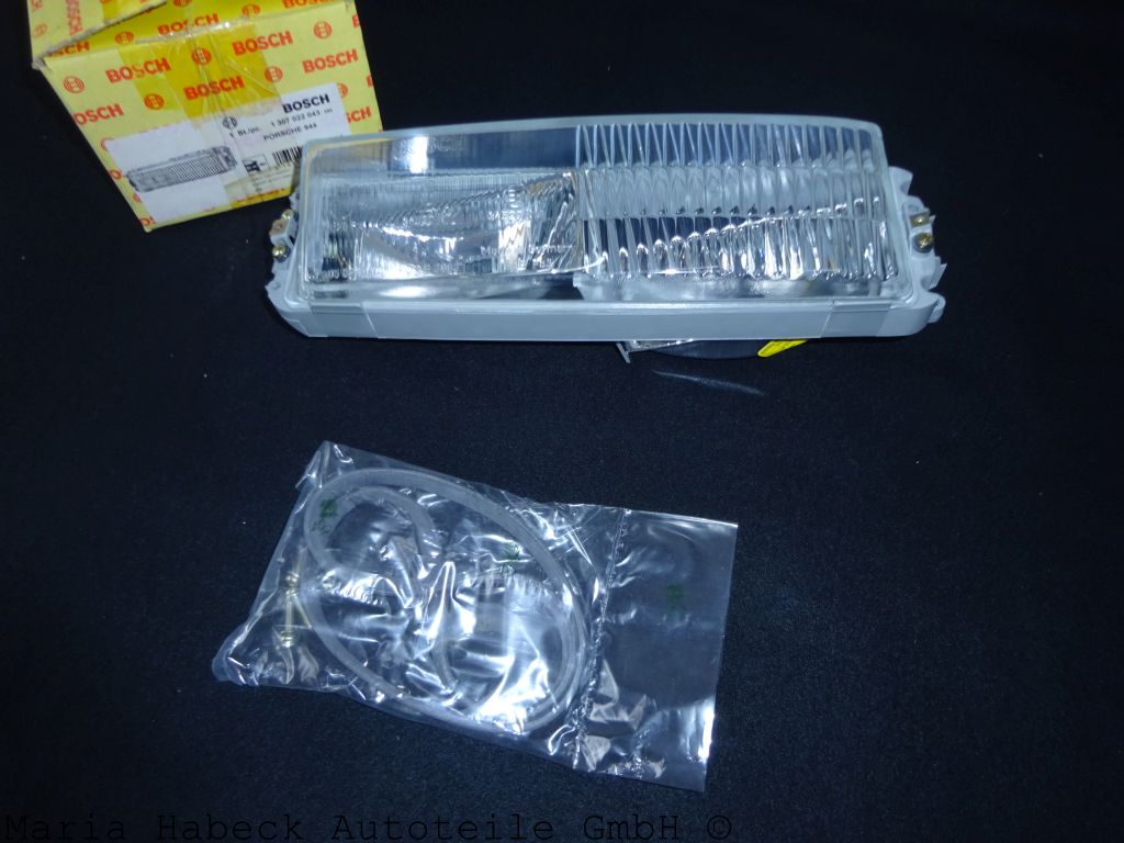 Bosch Fog Light Replacement Lens for Porsche 944 S2 and Turbo (Left)  9516312210