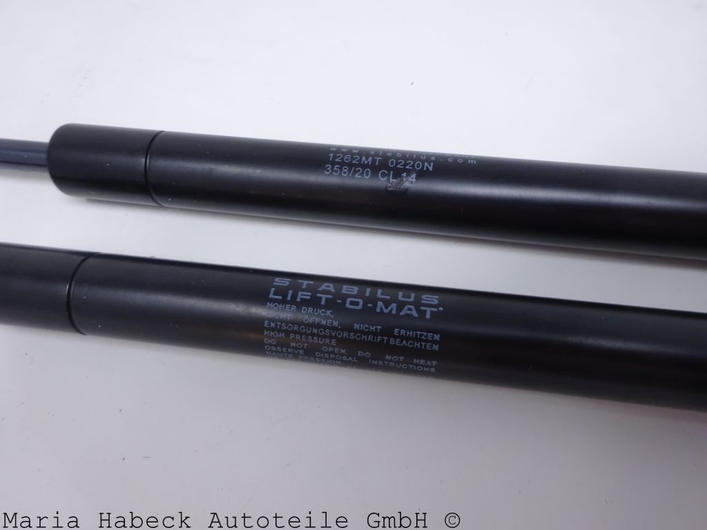 Haubendämpfer Stabilus hinten SET 2  Porsche  996  1262MT   99651255103