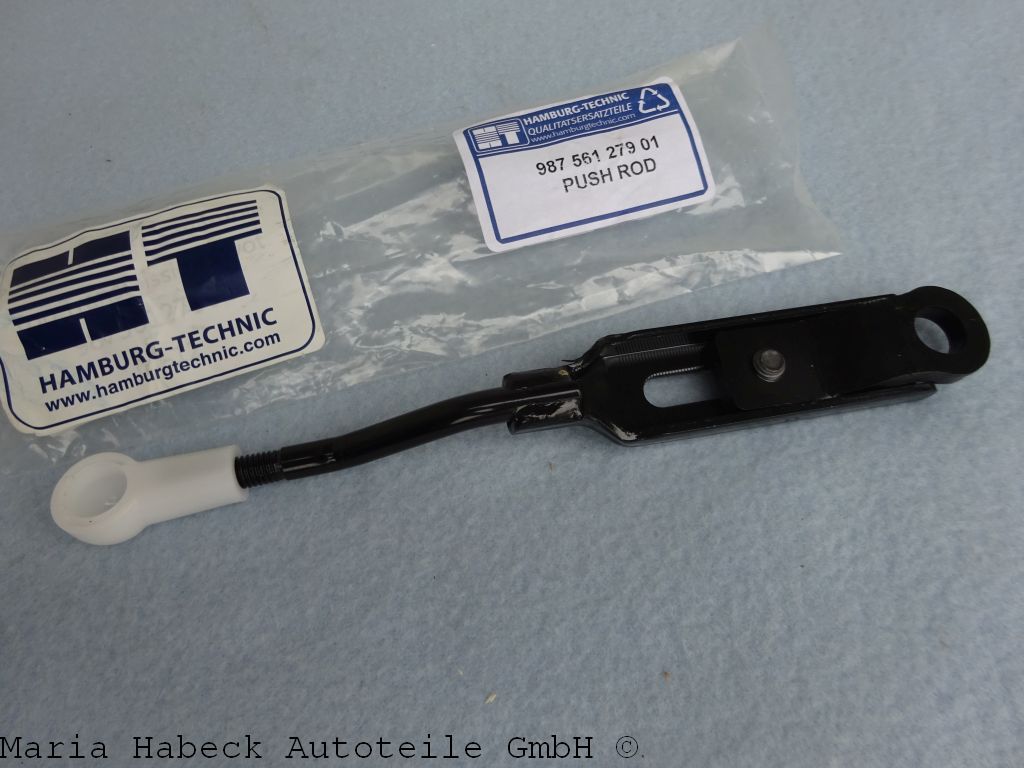 Push rods with ball head for convertible roof   987 561 279 00/987 561 279 01