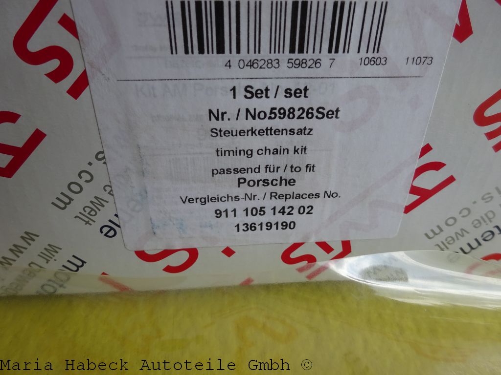 Iwis timing chain set AIC 59826SET Porsche Boxster Cayman 9A110515702 Iwis timing chain set AIC 59826SET Porsche Boxster Cayman 9A110515702
