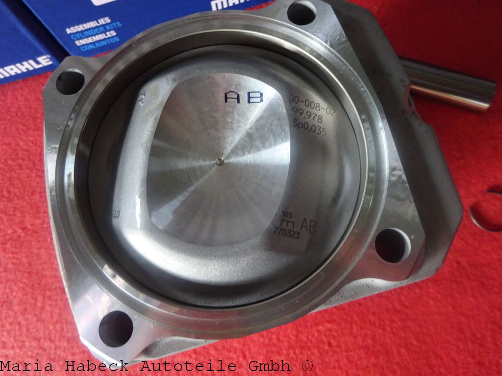 Mahle piston and cylinder 6 Porsche 993 3.6 complete 5043792 99310391523