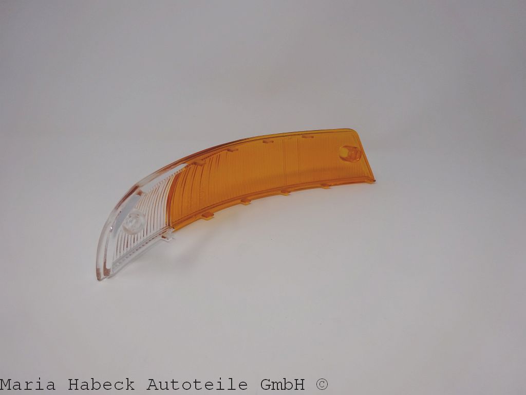 Blinker glass front right, without frame, with screws EU Porsche 911 / 912 65-68